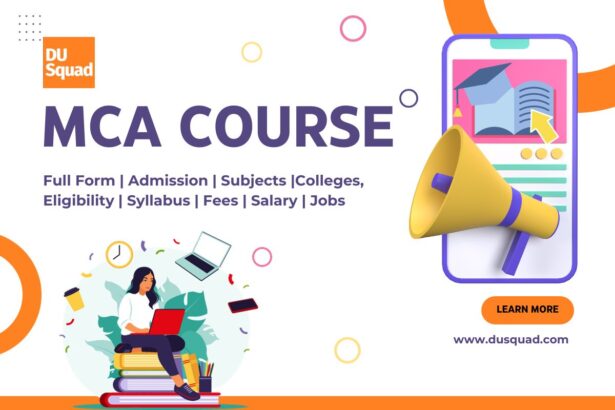 MCA Course: Admission, College, Eligibility, Syllabus, Fee & Jobs