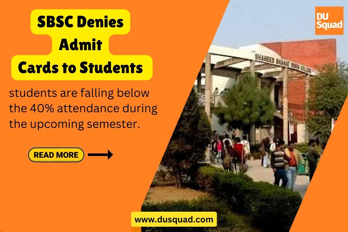 SBSC Denies Admit Card to Students