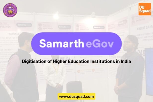 Samarth eGov: Digitisation of Higher Education Institutions in India