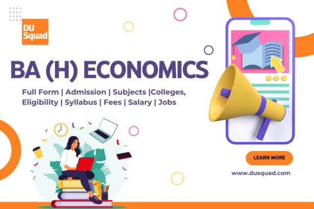 BA (H) Economics: Course, Admission, Eligibility, Colleges & Jobs