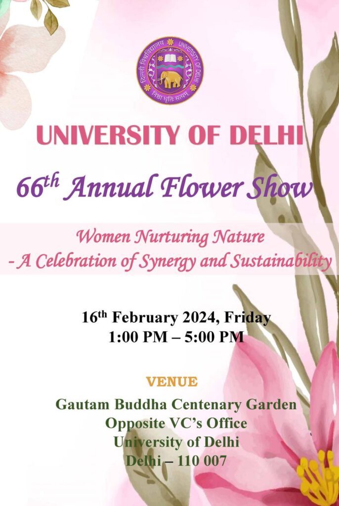 Where is DU 66th Annual Flower Exhibition