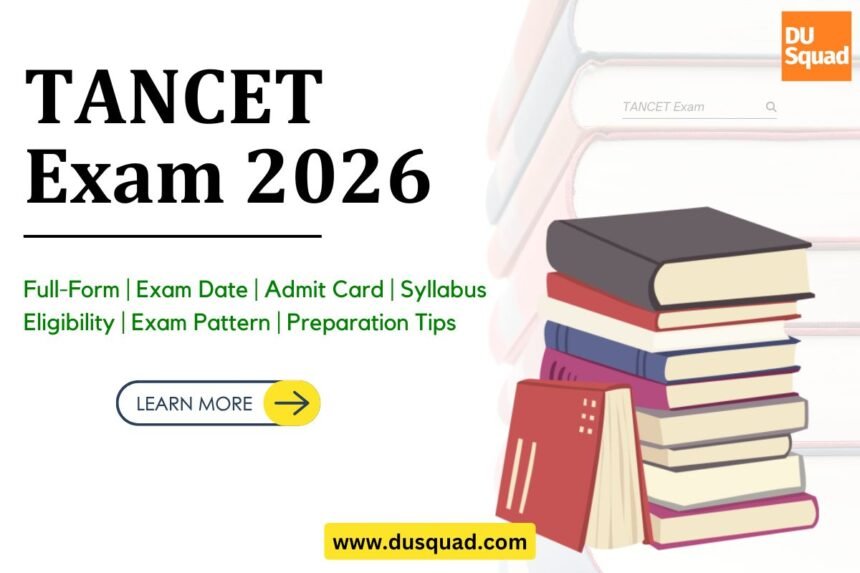 TANCET Exam 2026