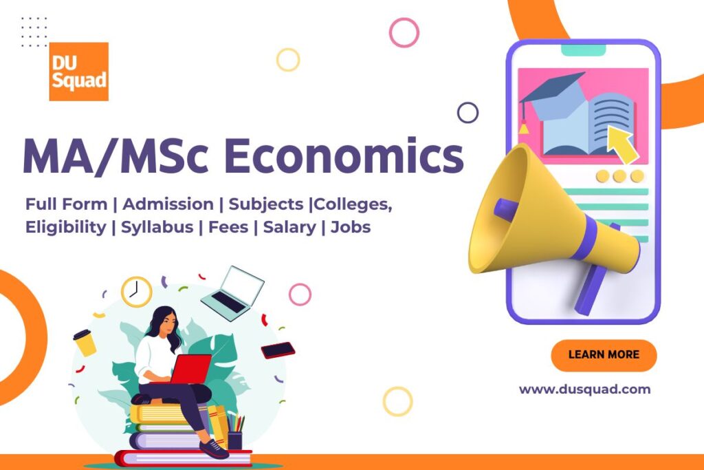 MA/Msc Economics Course