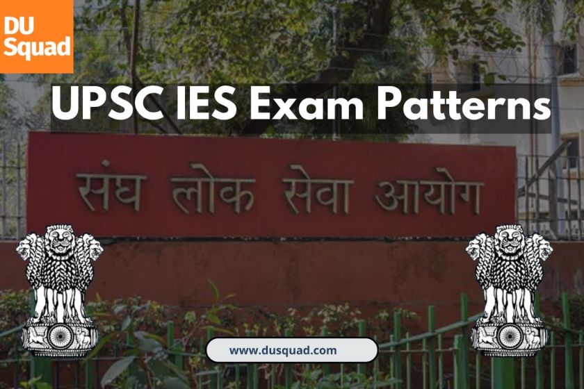 UPSC IES Exam Pattern