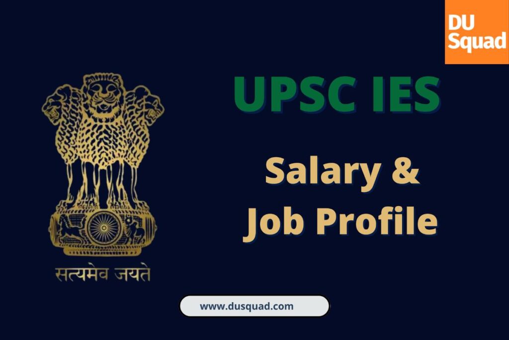 UPSC IES Salary