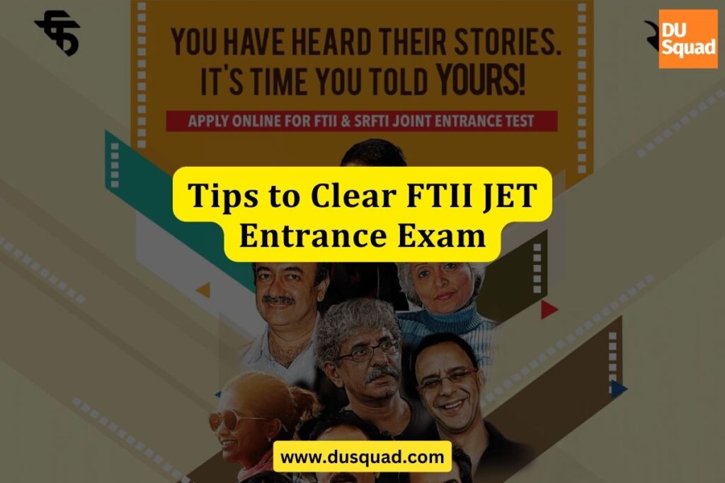 How to Clear FTII JET Entrance Exam