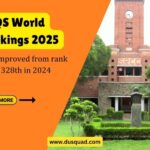 QS World University Ranking 2025: DU Makes a Big Jump