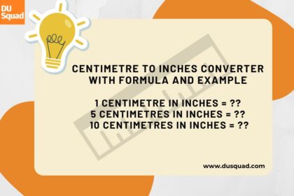 Centimetre to Inches Converter