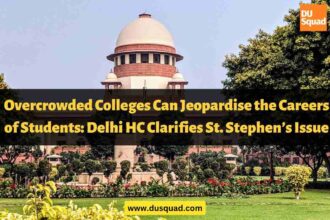 Delhi HC Clarifies St. Stephen’s Issue