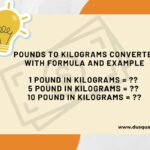 Pounds to Kilograms Converter