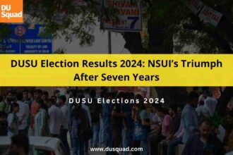 DUSU election results 2024