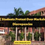 JMC students’ protest